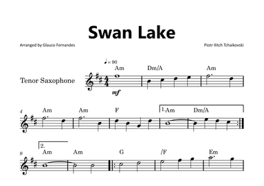 Swan Lake (arr. Glauco Fernandes)