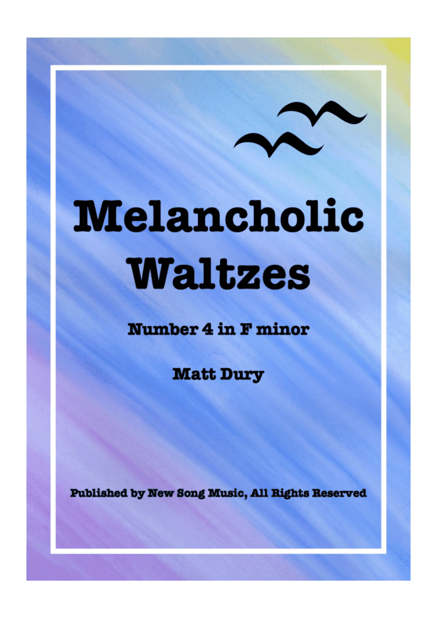 Melancholic Waltzes: Number 4 in F minor