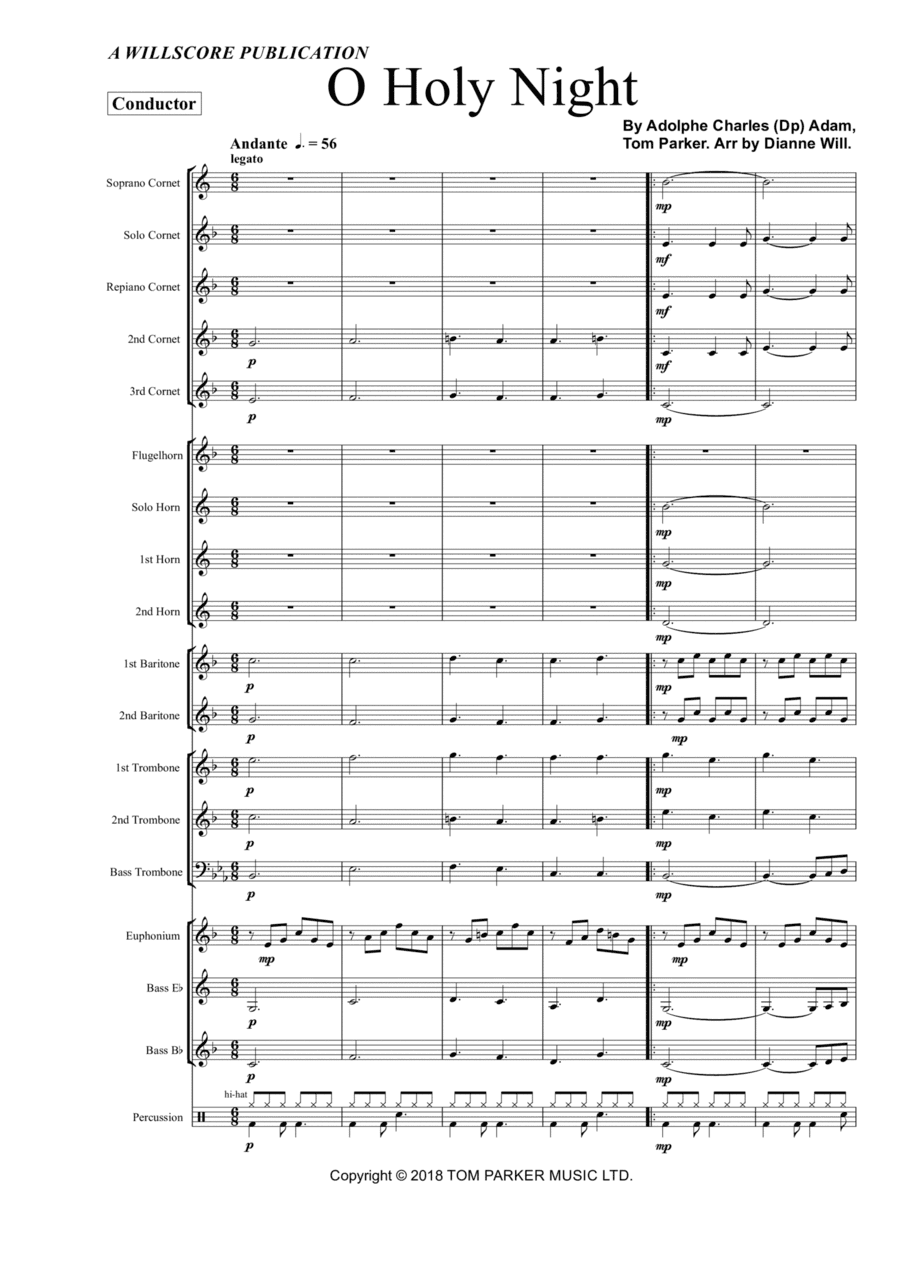 Holy Night, O (arr. Dianne Will)