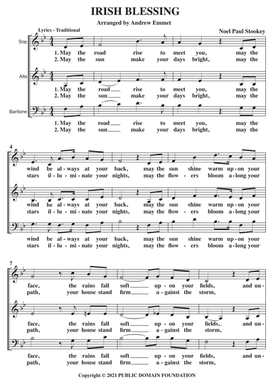 Irish Blessing (arr. Andrew Emmet)
