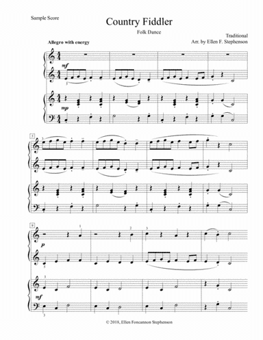 Country Fiddler (Folk Dance) (arr. Ellen Foncannon Stephenson)