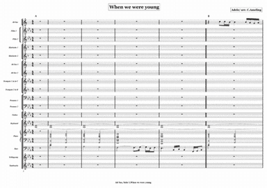 When We Were Young (arr. Christian Ameling)