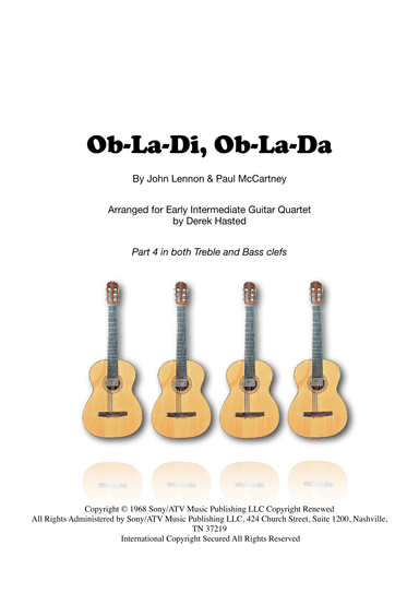 Ob-la-di, Ob-la-da (arr. Derek Hasted)
