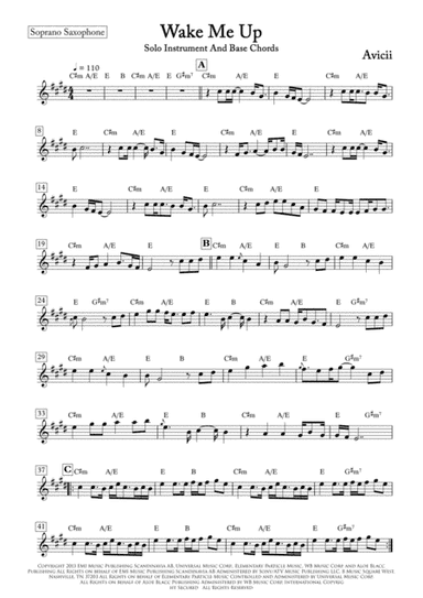 Wake Me Up (arr. ACT Bortolucci)