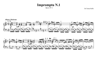 Impromptu N.1 Op 6 nº2