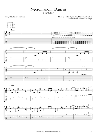 Necromancin' Dancin' (arr. Seamus McDaniel)