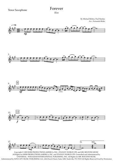 Forever (arr. Fernando Britto)