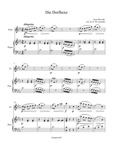 Die Dorfhexe (arr. Nick Lacanski)