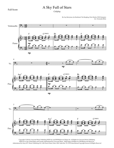 A Sky Full Of Stars (arr. Fernando Britto)