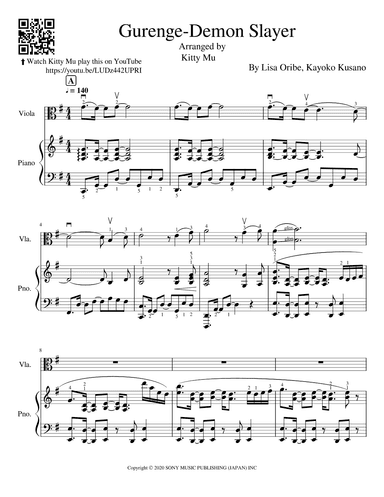 Gurenge (arr. Kitty Mu)