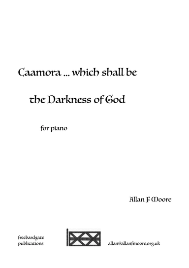 Caamora ... which shall be the Darkness of God