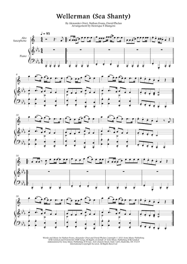 Wellerman (arr. Henrique F Mangoni)