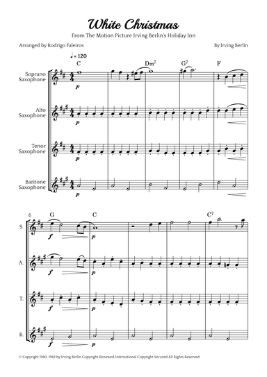 White Christmas (arr. Rodrigo Faleiros)