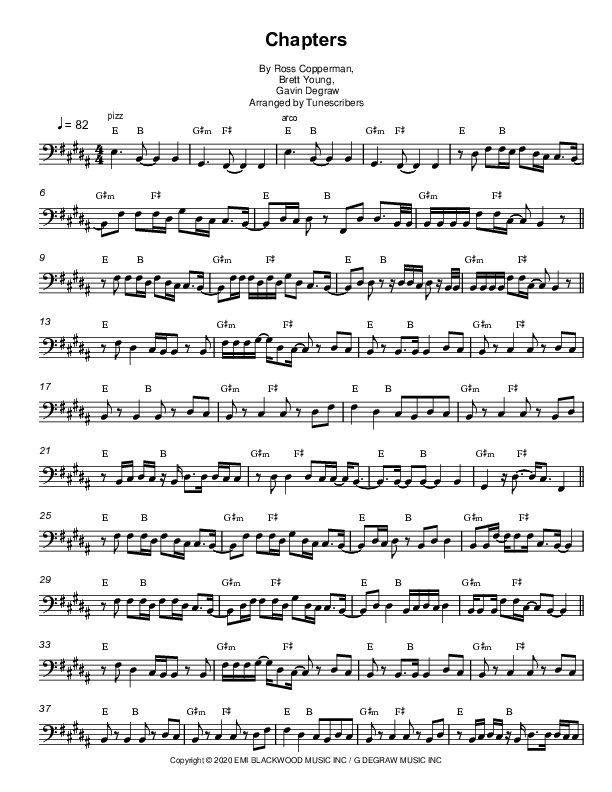 Chapters (arr. Tunescribers)