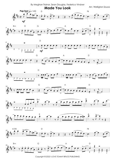 Made You Look (arr. Jose Welligton Sousa de Castro)
