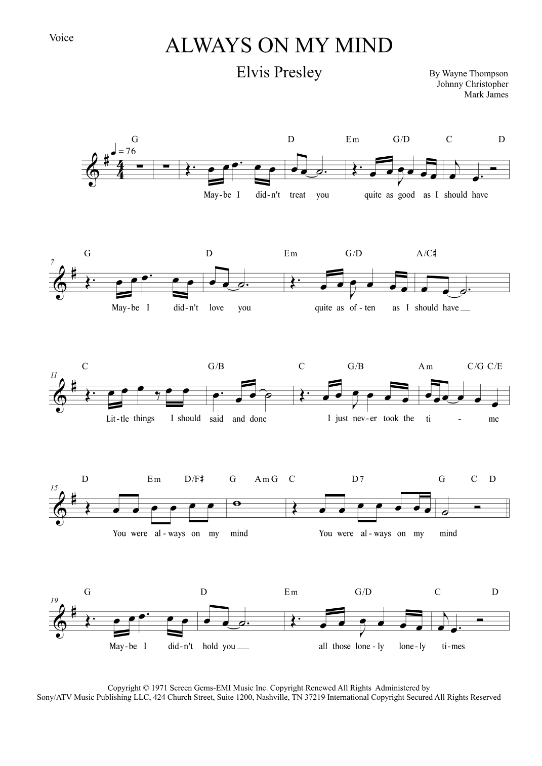 Always On My Mind (arr. Leo Silva)