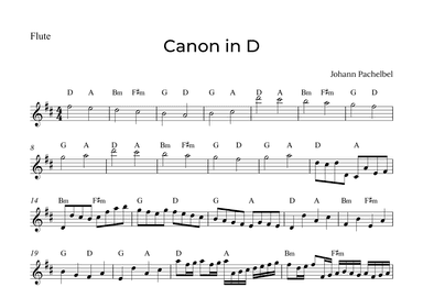 Canon in D (arr. Alex Nunes Rodrigues)