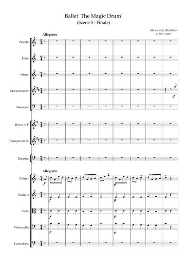 Ballet 'The Magic Drum' (Scene 5 - Finale)