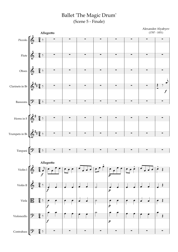Ballet 'The Magic Drum' (Scene 5 - Finale)