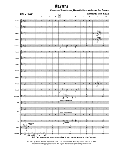 Manteca (arr. Roger Wallace)