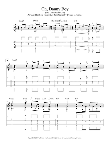 Oh, Danny Boy (Londonderry Air ) (arr. Dennis McCorkle)