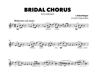 Bridal Chorus (arr. Tiago Cordeiro)