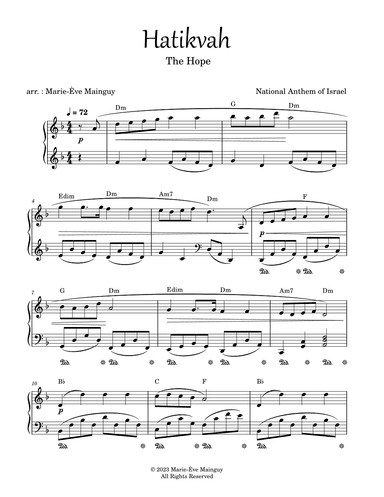 Katikvah (arr. Marie-Ève Mainguy)