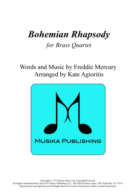 Bohemian Rhapsody (arr. Kate Agioritis)