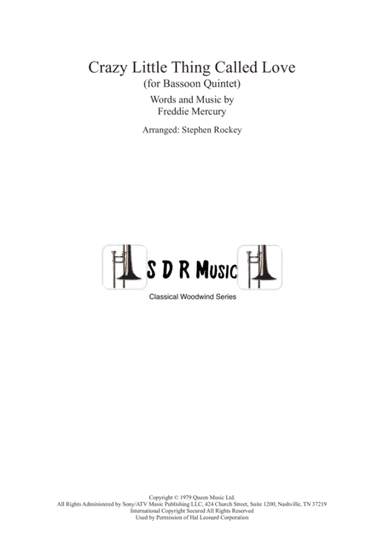 Crazy Little Thing Called Love (arr. Stephen Rockey)