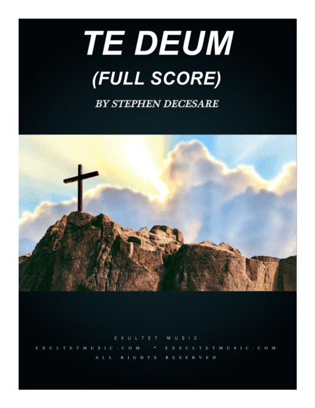 Te Deum (Full Score)