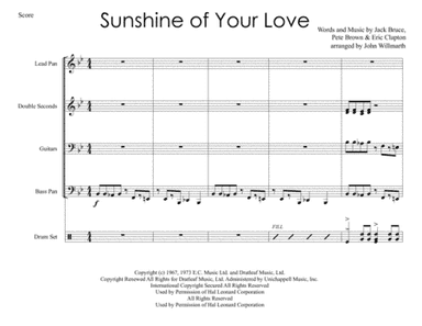 Sunshine Of Your Love (arr. John Willmarth)