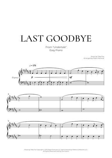Undertale Variations (arr. Pedro Merendi)