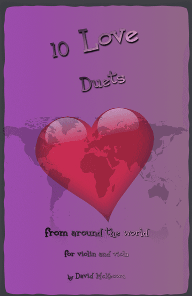 10 Love Duets for Violin and Viola