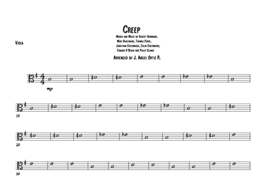 Creep (arr. Angeluz ramwagmoz)