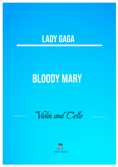 Bloody Mary (arr. ANDRE LAITANO)
