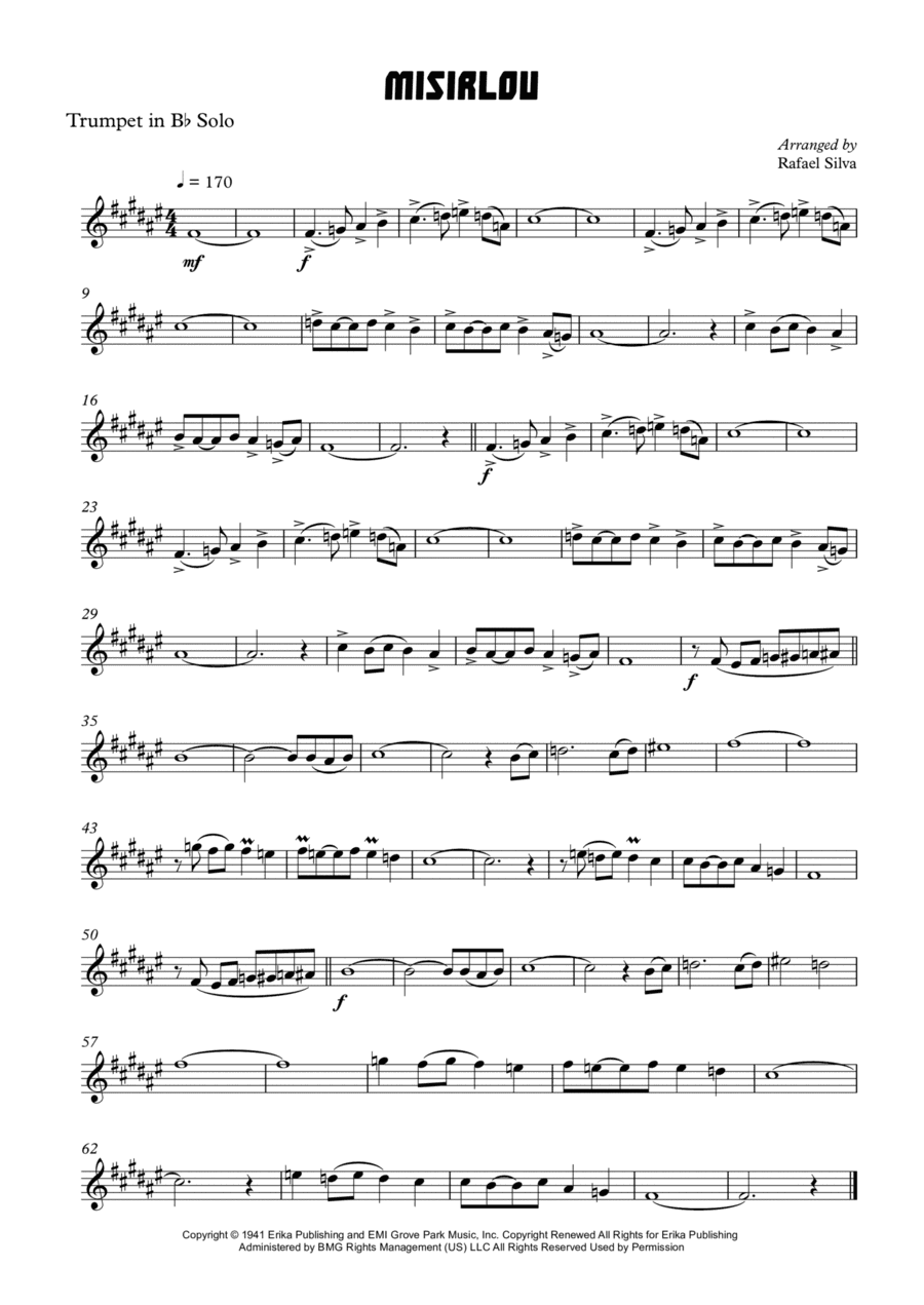 Misirlou (arr. Rafael Silva)