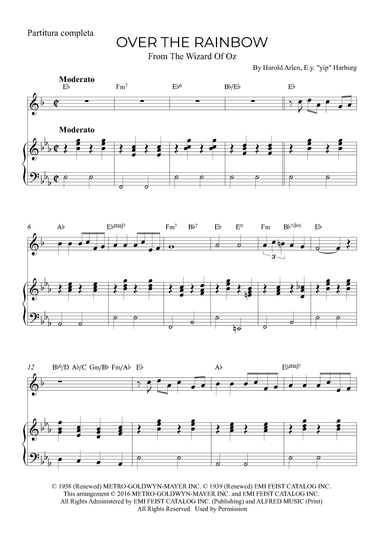 Over The Rainbow (arr. Alex Nunes Rodrigues)