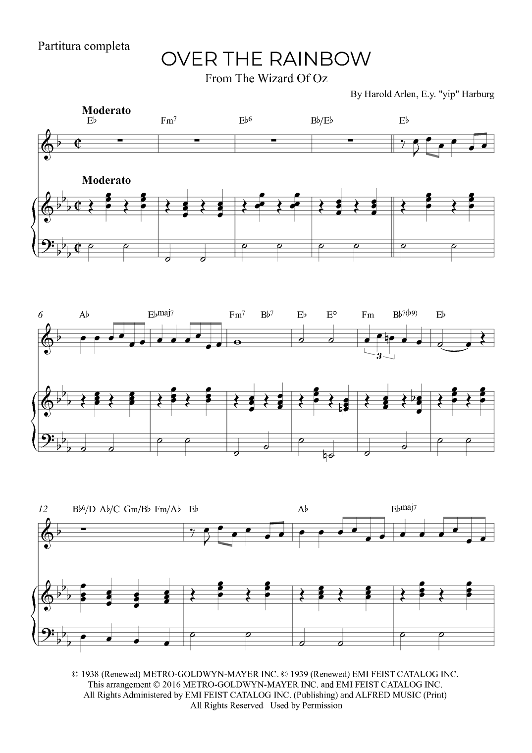 Over The Rainbow (arr. Alex Nunes Rodrigues)