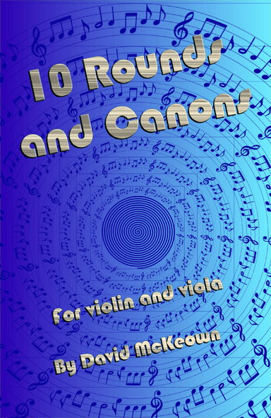 10 Rounds and Canons for Violin and Viola Duet