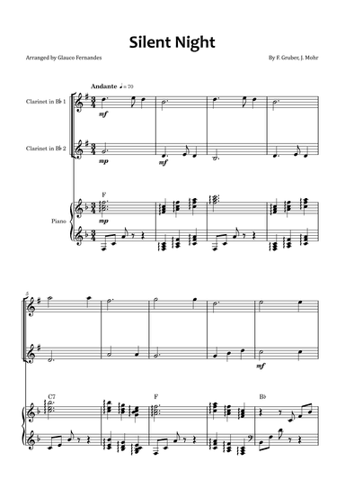 Silent Night (arr. Glauco Fernandes)
