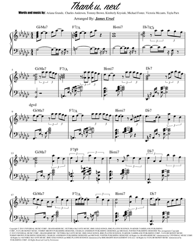 Thank U, Next (arr. James Ursel)