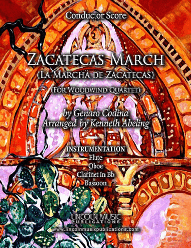 Zacatecas March (for Woodwind Quartet) (arr. Kenneth Abeling)