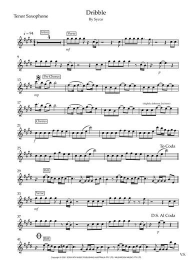 Dribble (arr. Matt Luff)