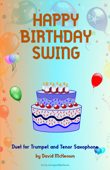 Happy Birthday Swing, for Trumpet and Tenor Saxophone Duet (arr. David McKeown)