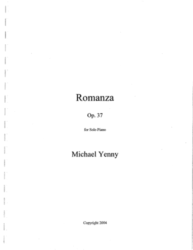 Romanza, op. 37