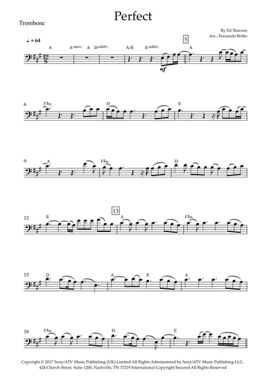 Perfect (arr. Fernando Britto)