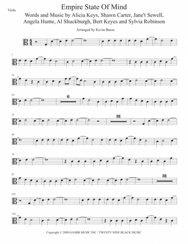 Empire State Of Mind (arr. Kevin Busse)