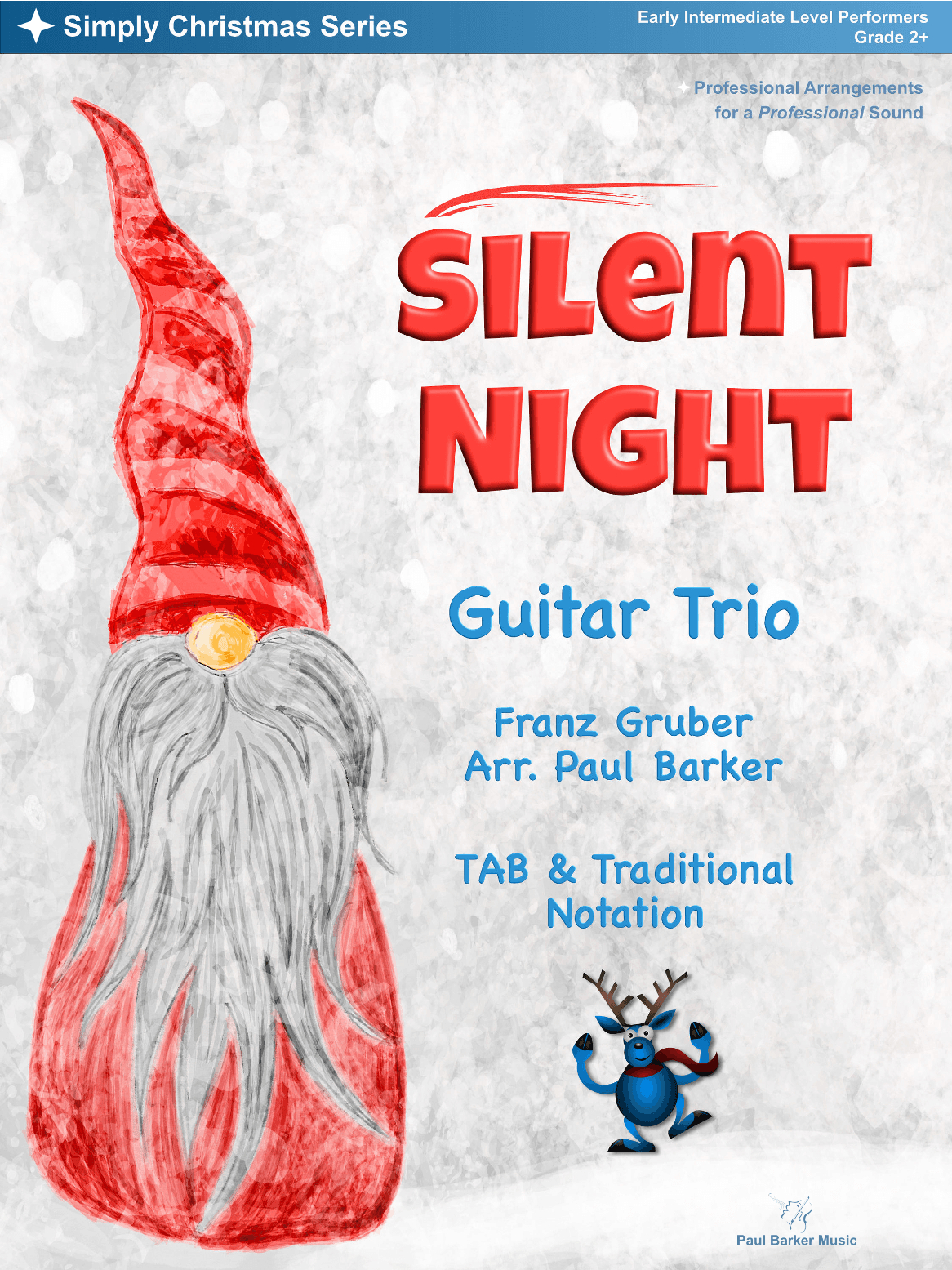 Silent Night (Guitar Trio) (arr. Paul Barker)