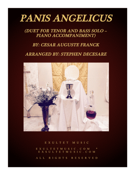 Panis Angelicus (Duet for Tenor and Bass Solo - Piano Accompaniment) (arr. Stephen DeCesare)