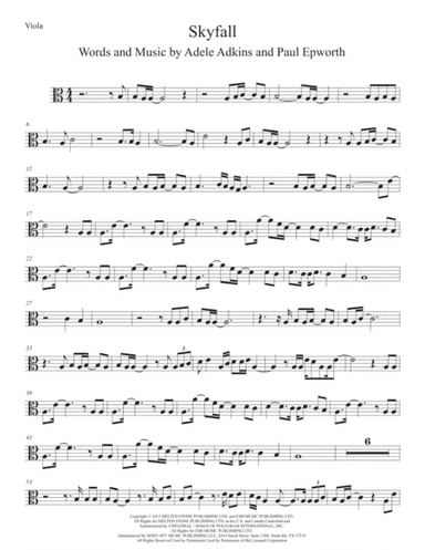 Skyfall (arr. Kevin Busse)